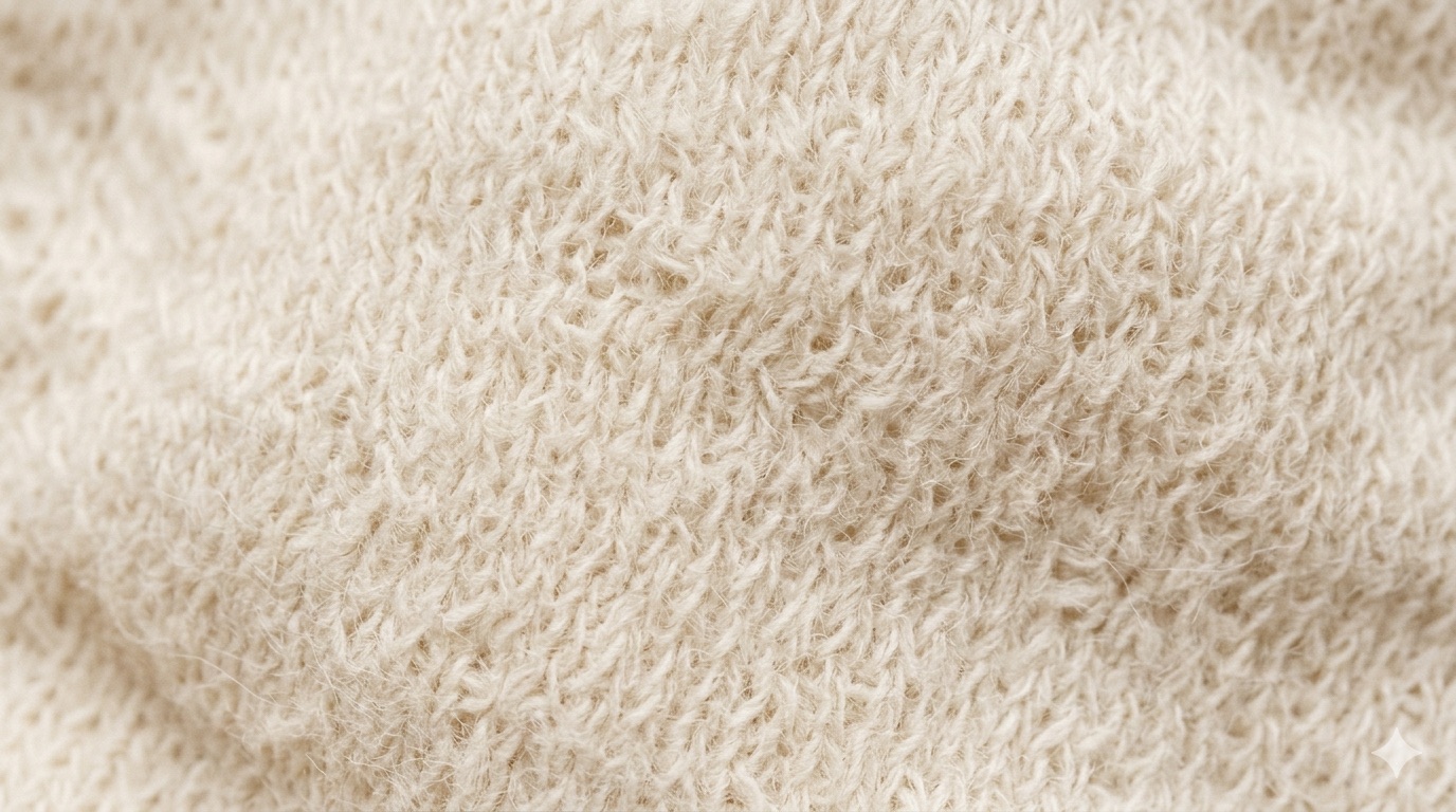 Macro de la texture en fibres de coton organique de l'intérieur d'une couche bébé bio premium