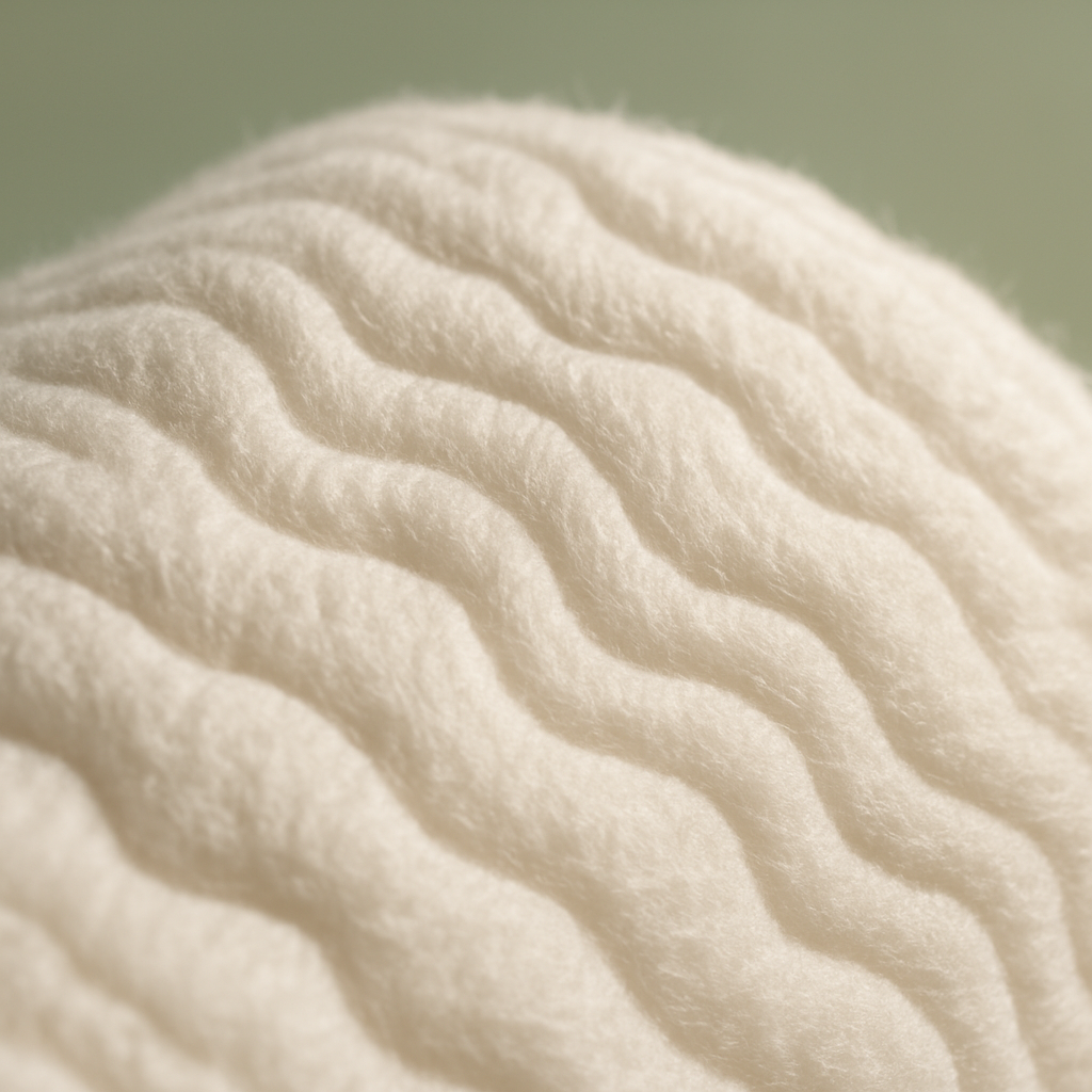 couches Les Petits Culottés avis - montre concrètement la douceur et la qualité des matières certifiées de la couche, rendant tangible ce que les certifications garantissent