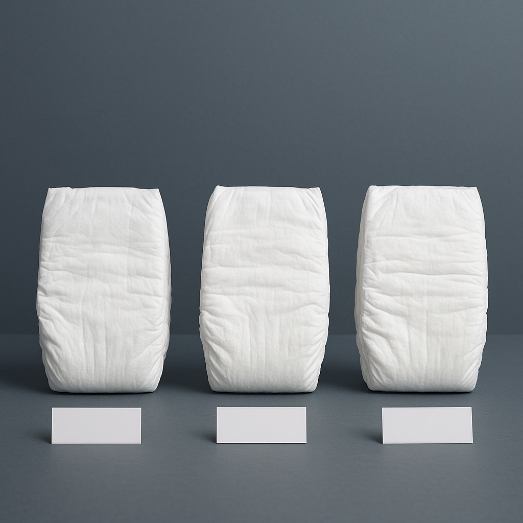perturbateurs endocriniens couches bébé - le lecteur comprend visuellement la démarche comparative des tests indépendants 2026, avec plusieurs couches évaluées côte à côte