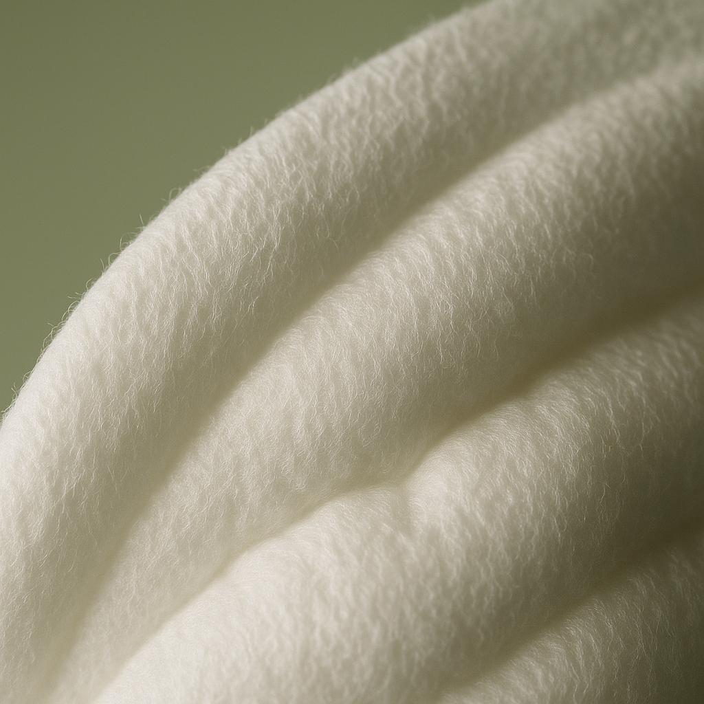 couches Tidoo avis - montre concrètement la texture et la composition des matières utilisées dans les couches Tidoo, ce que le lecteur ne peut pas percevoir en lisant seul